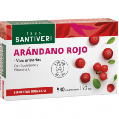 COMPRIMIDOS DE ARÁNDANO ROJO SANTIVERI COMPRIMIDOS DE ARÁNDANO ROJO SANTIVERI