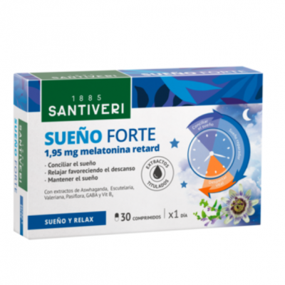 COMPRIMIDOS SUEÑO FORTE SANTIVERI COMPRIMIDOS SUEÑO FORTE SANTIVERI