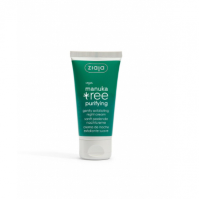 CREMA DE NOCHE EXFOLIANTE SUAVE MANUKA TREE ZIAJA CREMA DE NOCHE EXFOLIANTE SUAVE MANUKA TREE ZIAJA