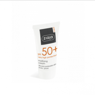 CREMA PROTECTORA MATIFICANTE SPF50+ ZIAJA CREMA PROTECTORA MATIFICANTE SPF50+ ZIAJA