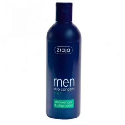 GEL DE DUCHA + CHAMPÚ PARA HOMBRES ZIAJA GEL DE DUCHA + CHAMPÚ PARA HOMBRES ZIAJA