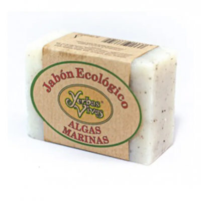 JABÓN ECOLÓGICO DE ALGAS MARINAS YERBASVIVAS JABÓN ECOLÓGICO DE ALGAS MARINAS YERBASVIVAS