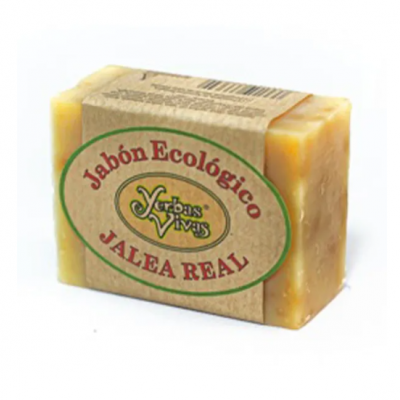 JABÓN ECOLÓGICO DE JALEA REAL YERBASVIVAS JABÓN ECOLÓGICO DE JALEA REAL YERBASVIVAS