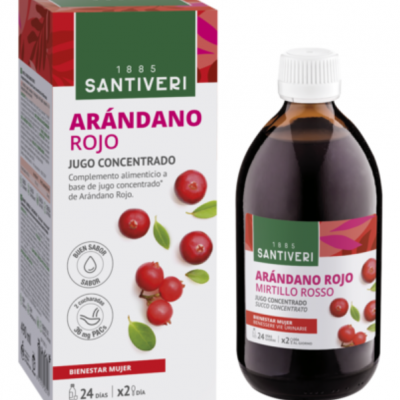 JUGO CONCENTRADO DE ARÁNDANO ROJO SANTIVERI JUGO CONCENTRADO DE ARÁNDANO ROJO SANTIVERI