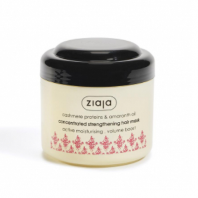 MASCARILLA CAPILAR CON PROTEINAS DE CACHEMIRA Y ACEITE DE AMARANTO ZIAJA MASCARILLA CAPILAR CON PROTEINAS DE CACHEMIRA Y ACEITE DE AMARANTO ZIAJA