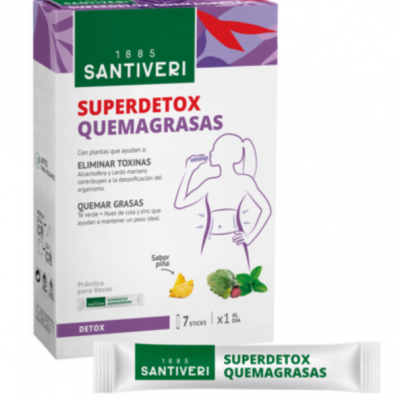 STICKS SUPERDETOX QUEMAGRASAS SANTIVERI STICKS SUPERDETOX QUEMAGRASAS SANTIVERI